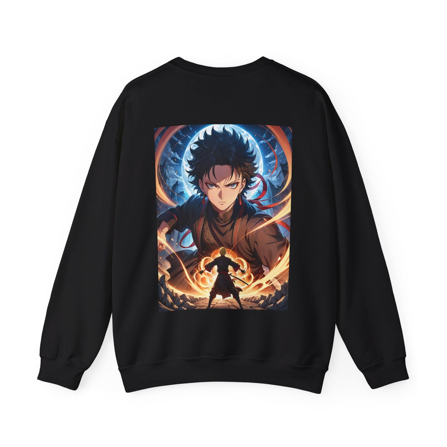 Arcane Warrior Graphic Anime Sweatshirt