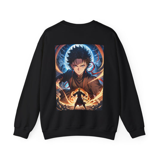 Arcane Warrior Graphic Anime Sweatshirt