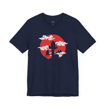 Silhouette Japanese Ninja Cat T-Shirt