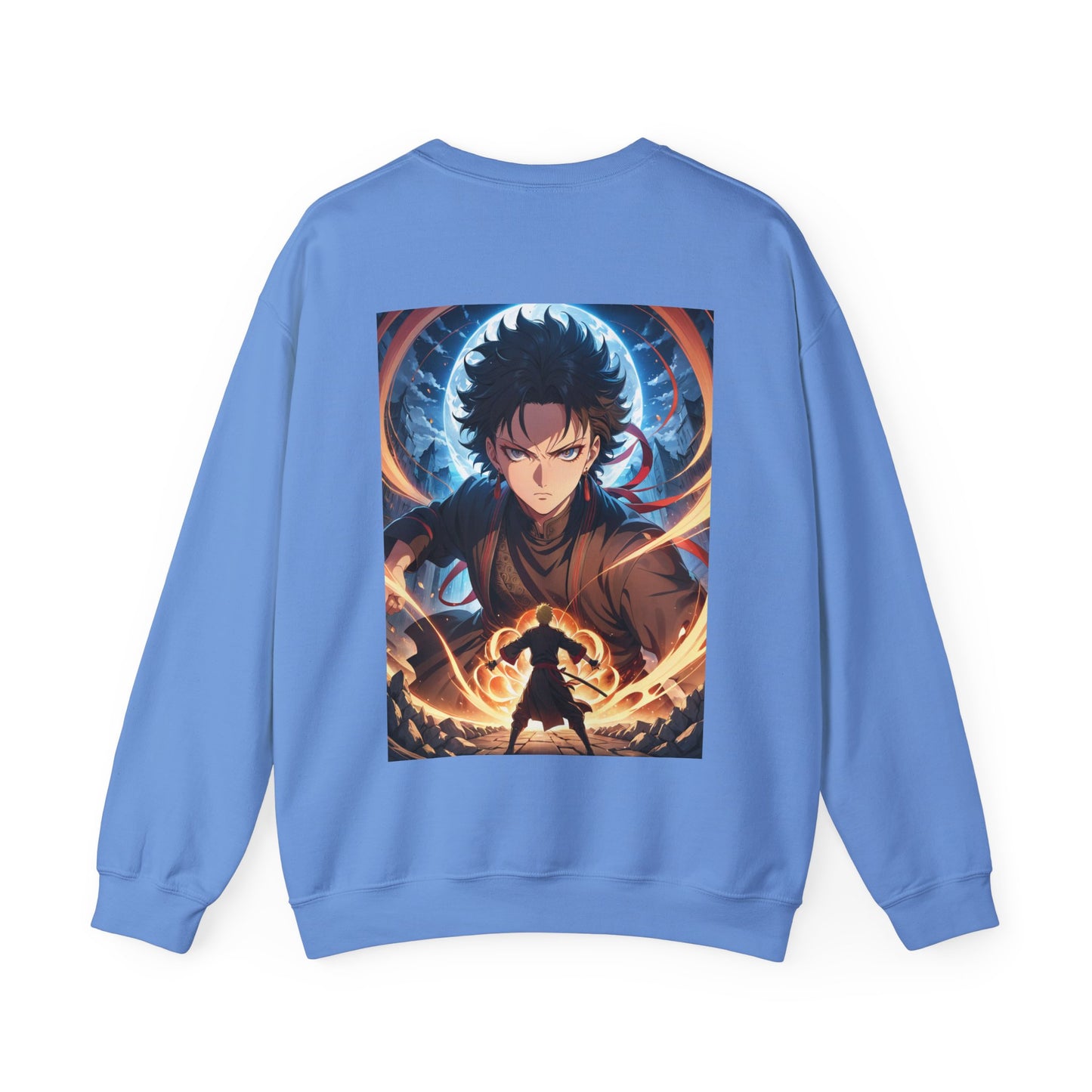 Arcane Warrior Graphic Anime Sweatshirt