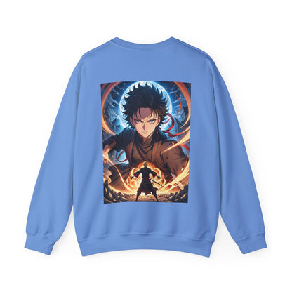 Arcane Warrior Graphic Anime Sweatshirt