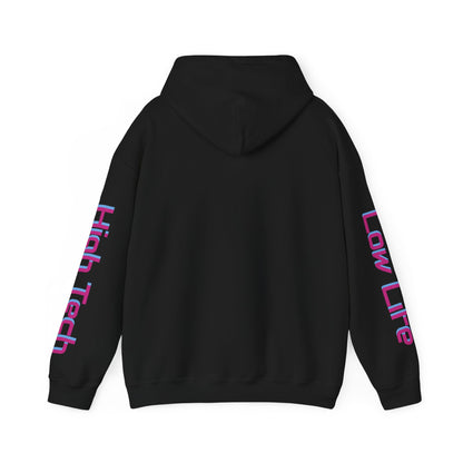 High Tech Low Life Cyberpunk Graphic Anime Hoodie