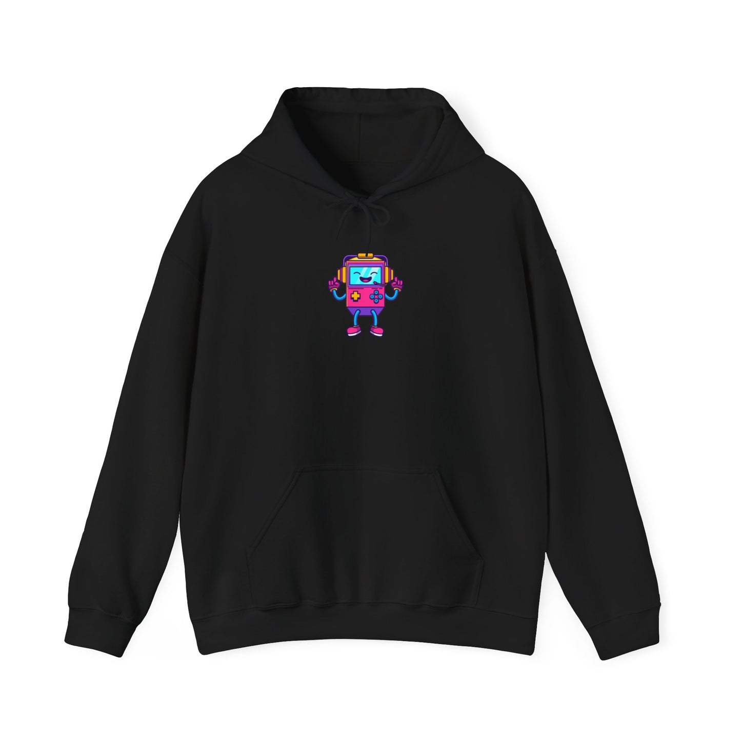 Cheerful Gaming Console Graphic Hoodie