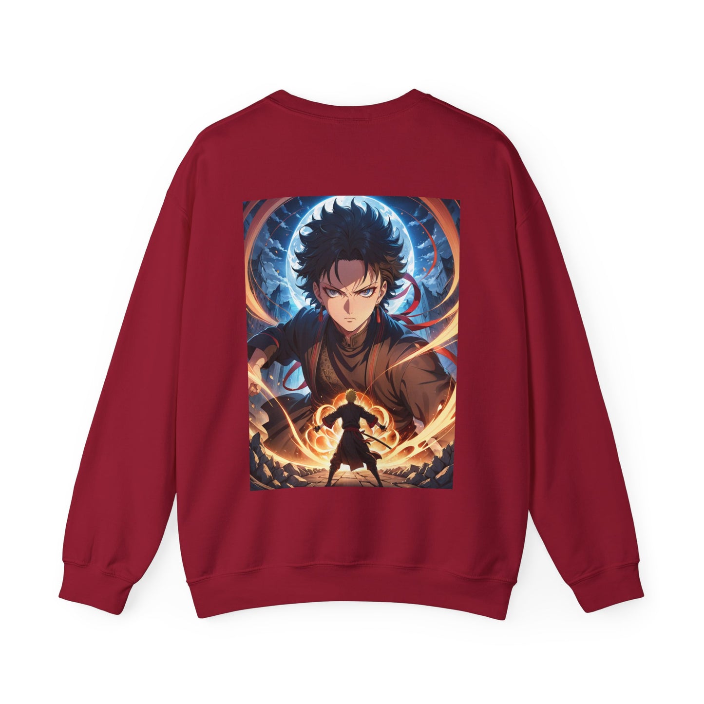 Arcane Warrior Graphic Anime Sweatshirt