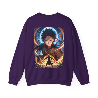 Arcane Warrior Graphic Anime Sweatshirt