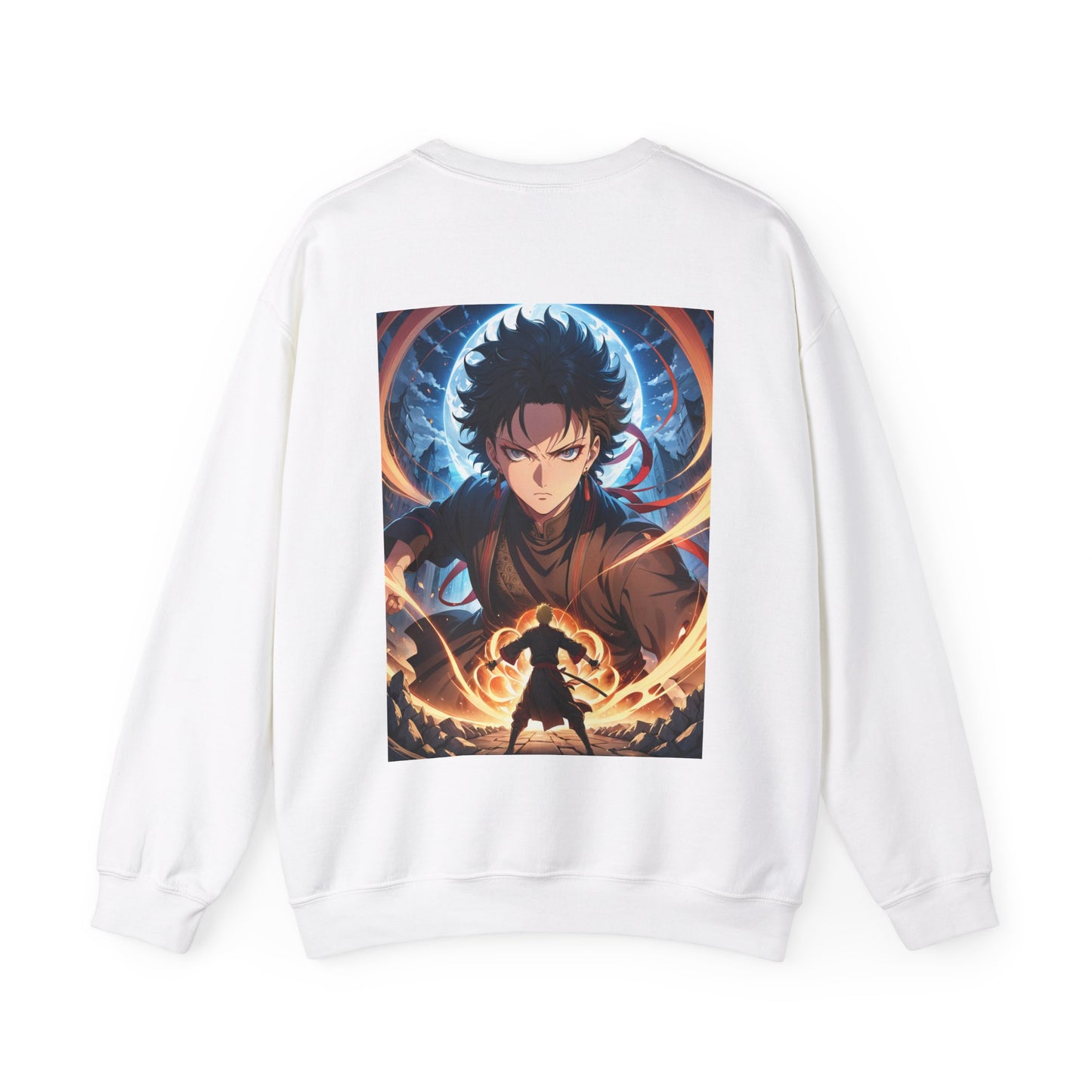 Arcane Warrior Graphic Anime Sweatshirt