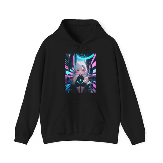 Cyberpunk Dream Graphic Anime Girl Hoodie