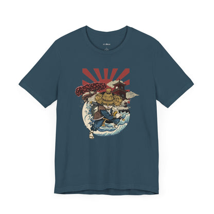 Ronin Cat Graphic Anime T-shirt