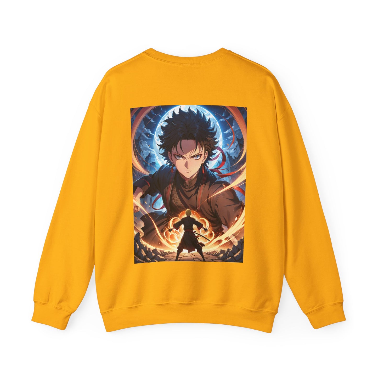 Arcane Warrior Graphic Anime Sweatshirt