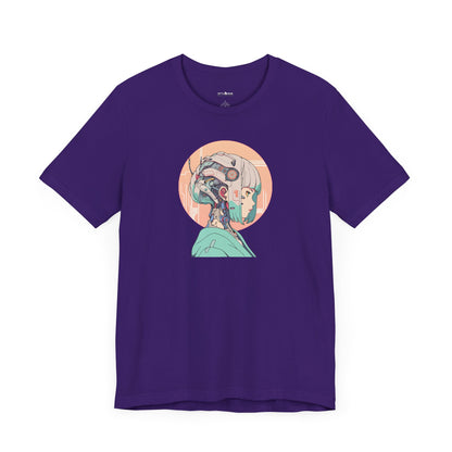 Sci-Fi Cyborg Anime Girl T-shirt