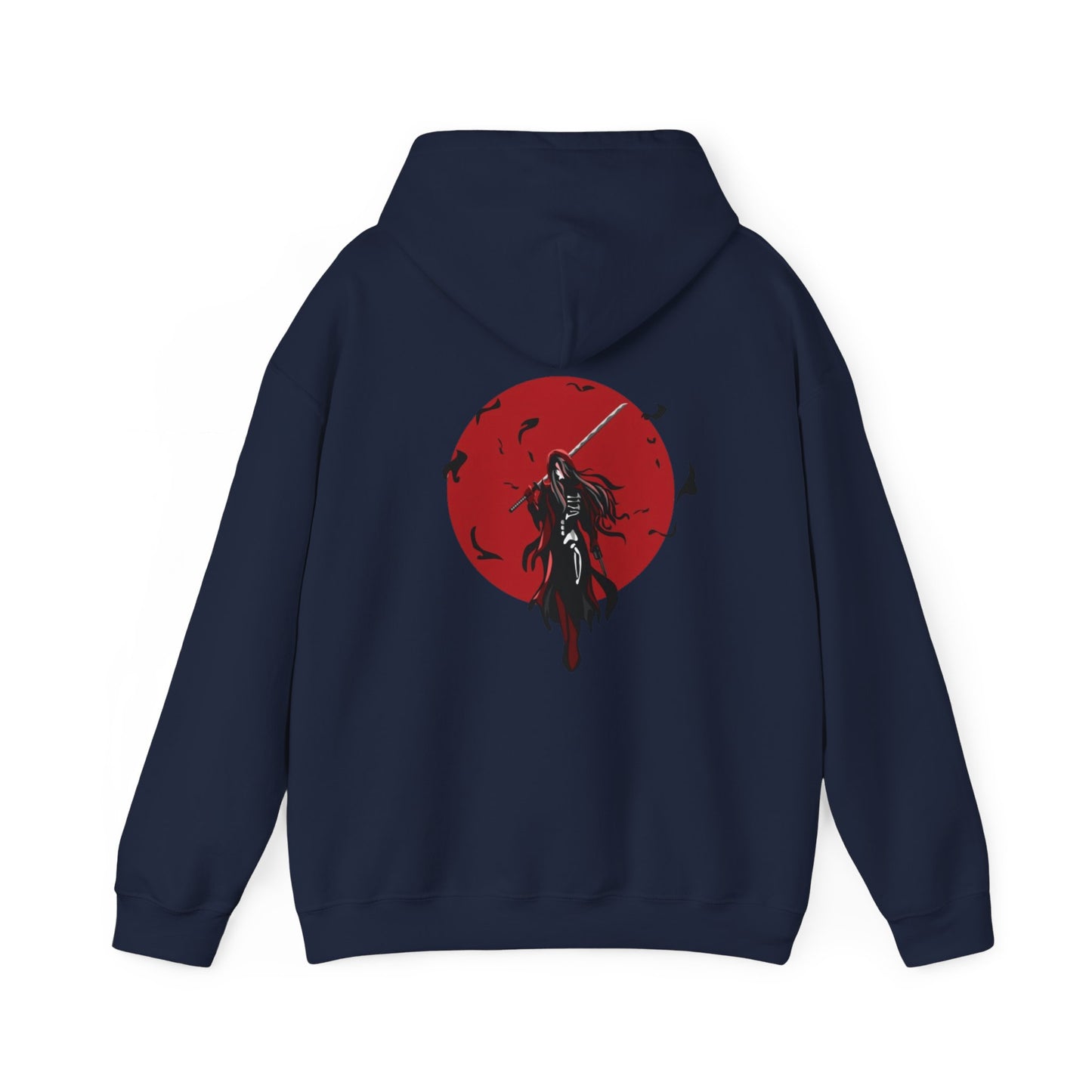 Red Moon Reaper Graphic Hoodie