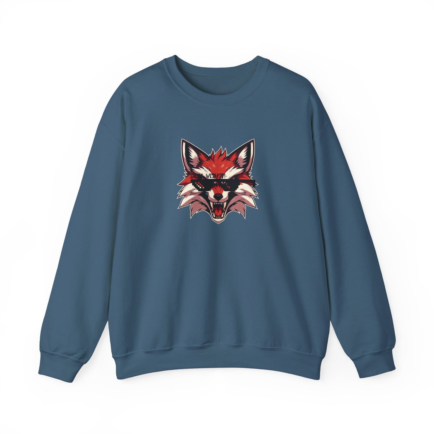 Thug Life Fox Graphic Anime Sweatshirt