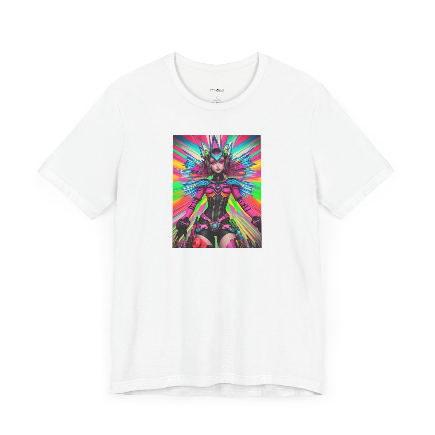 Kaleidoscopic Rebel Graphic T-Shirt