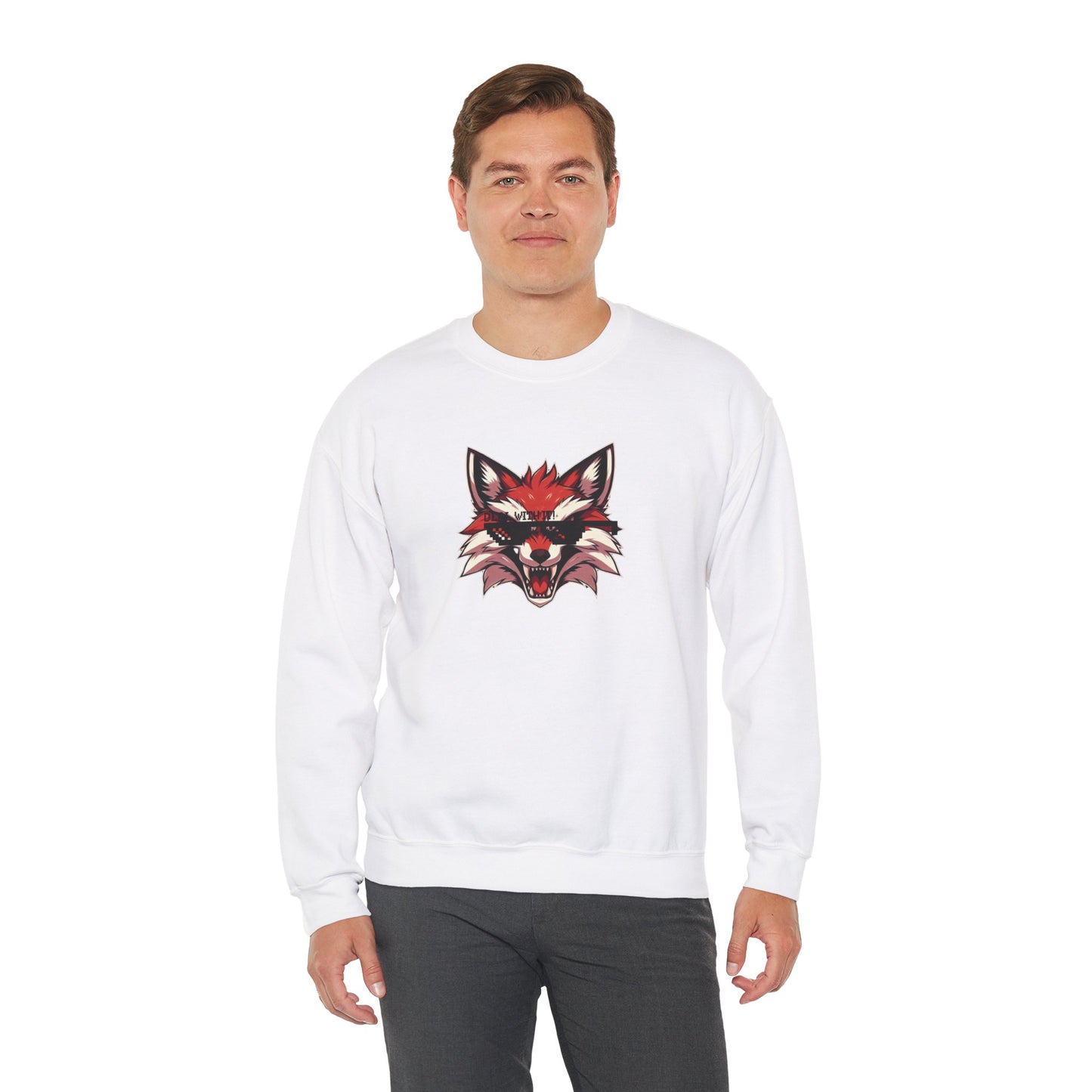 Thug Life Fox Graphic Anime Sweatshirt