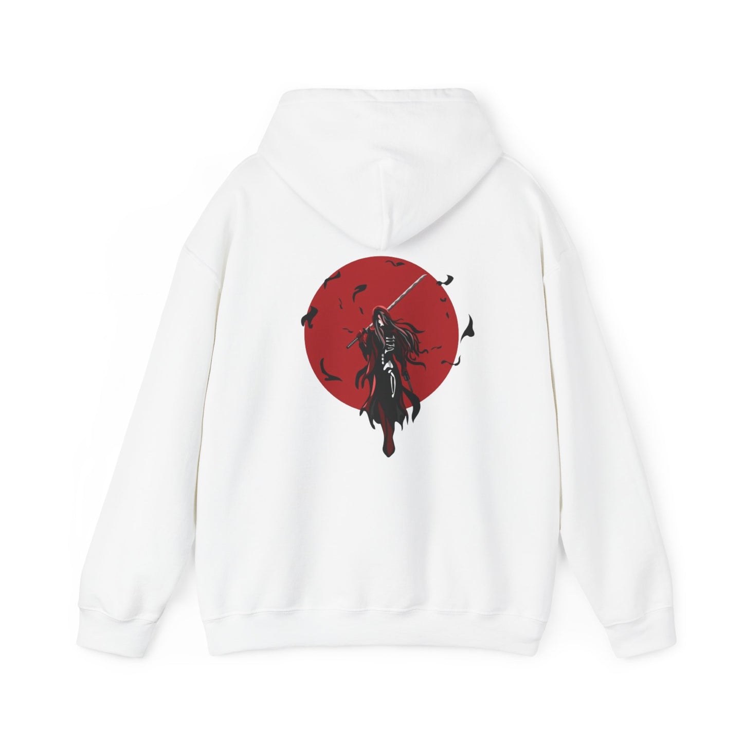 Red Moon Reaper Graphic Hoodie