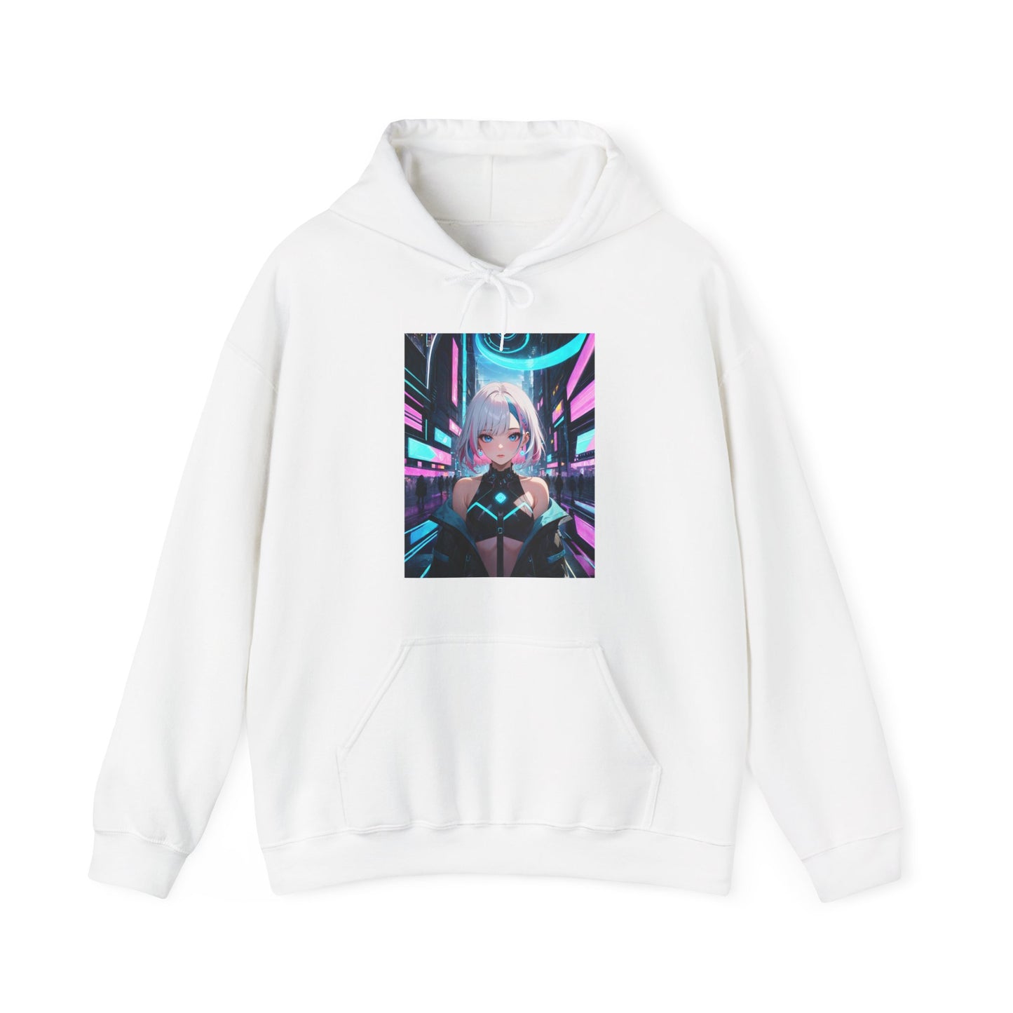 Cyberpunk Dream Graphic Anime Girl Hoodie