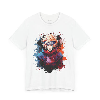 Watercolor Naruto Graphic Anime T-shirt