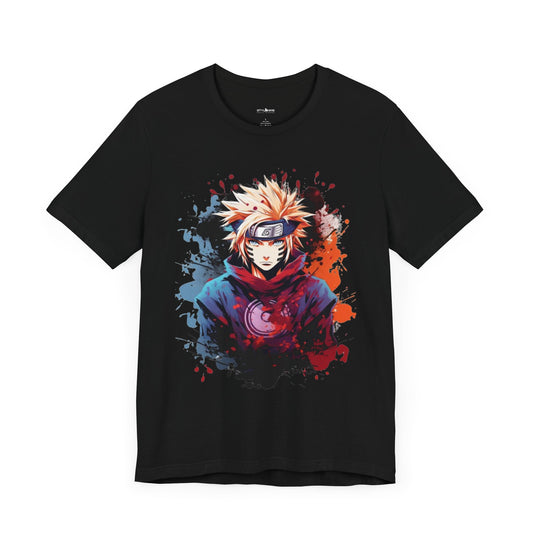 Watercolor Naruto Graphic Anime T-shirt