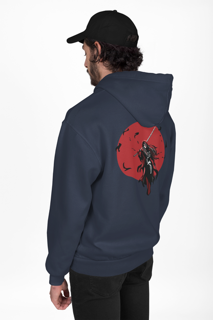 Red Moon Reaper Graphic Hoodie