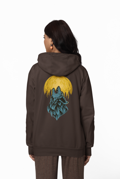 Howling at the Moon Graphic Hoodie