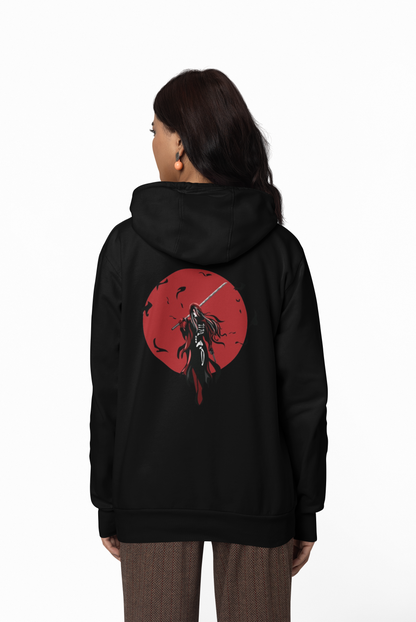 Red Moon Reaper Graphic Hoodie