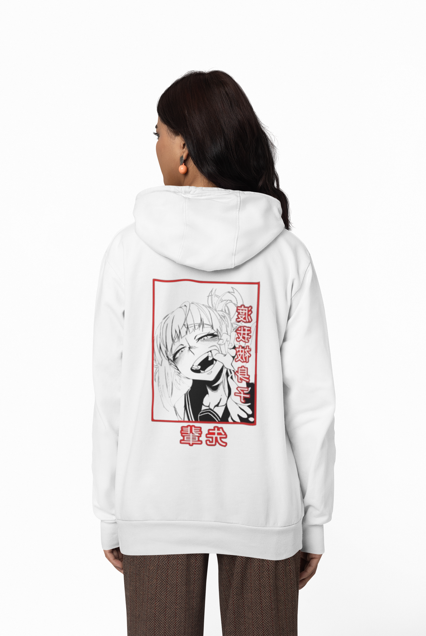 Vampire Anime Girl Graphic Hoodie