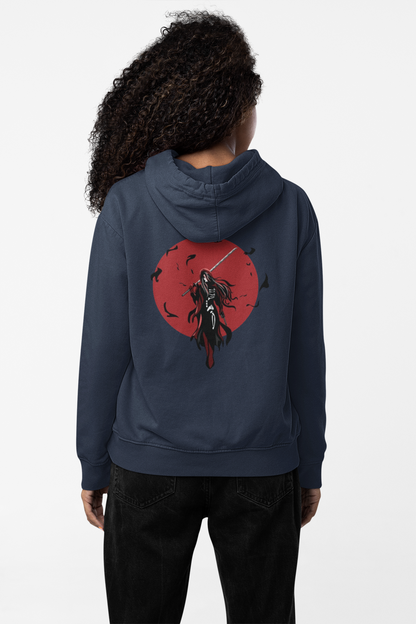 Red Moon Reaper Graphic Hoodie