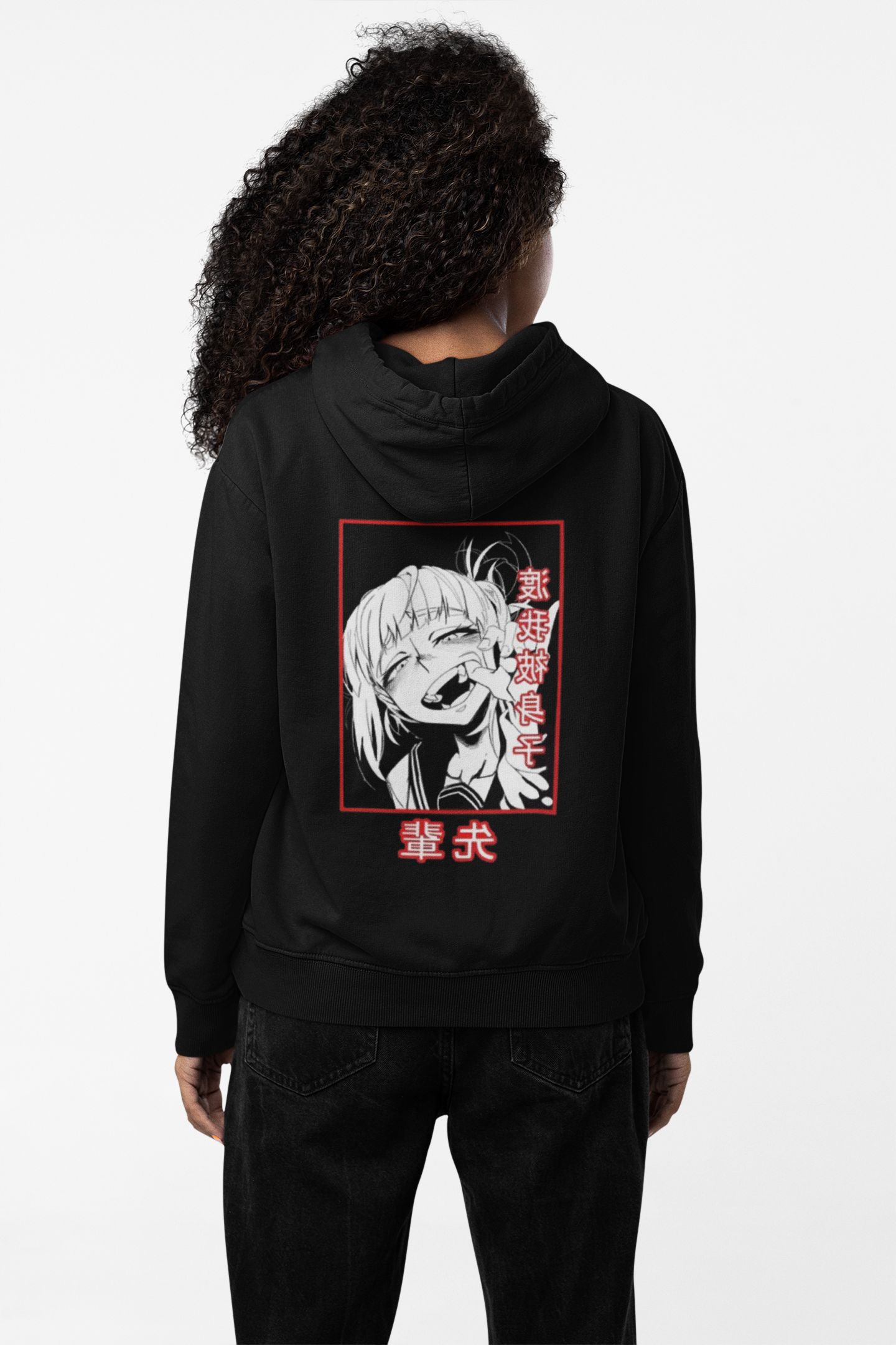 Vampire Anime Girl Graphic Hoodie