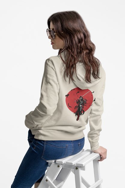 Red Moon Reaper Graphic Hoodie