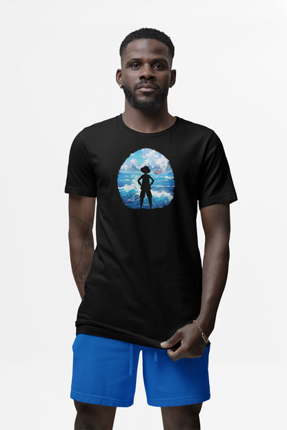 Little Captain’s Big Dreams Graphic Anime T-shirt