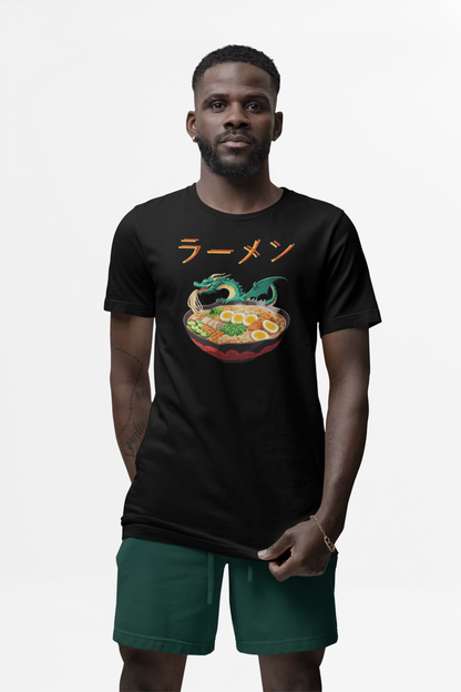 Dragon Ramen Graphic Anime T-shirt