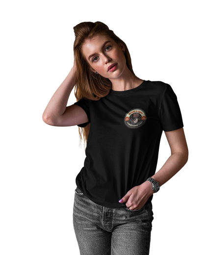 Flamestorm Fury Dragon Badge Graphic Anime T-shirt