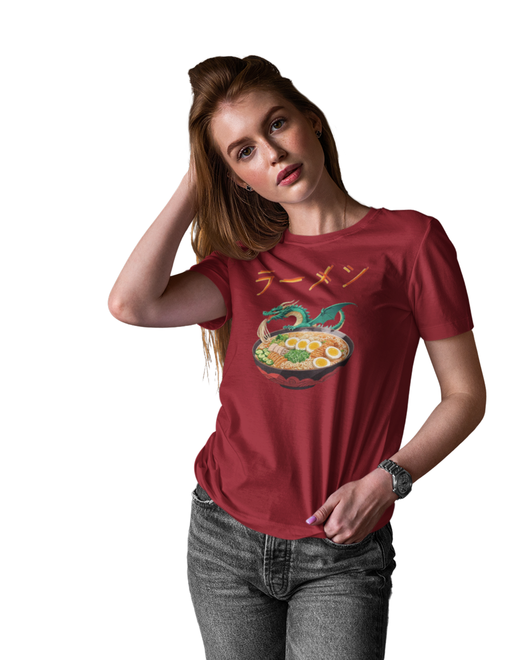 Dragon Ramen Graphic Anime T-shirt