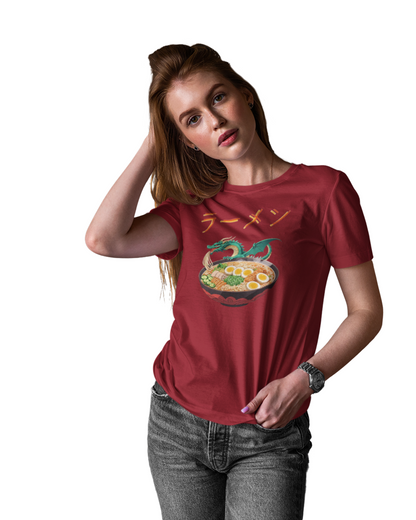 Dragon Ramen Graphic Anime T-shirt