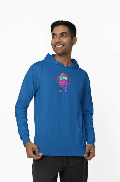 Cheerful Gaming Console Graphic Hoodie