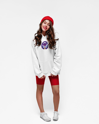 Flying Astronaut Graphic Hoodie