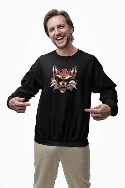 Thug Life Fox Graphic Anime Sweatshirt