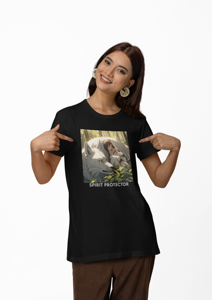 Spirit Protector Graphic Anime T-shirt