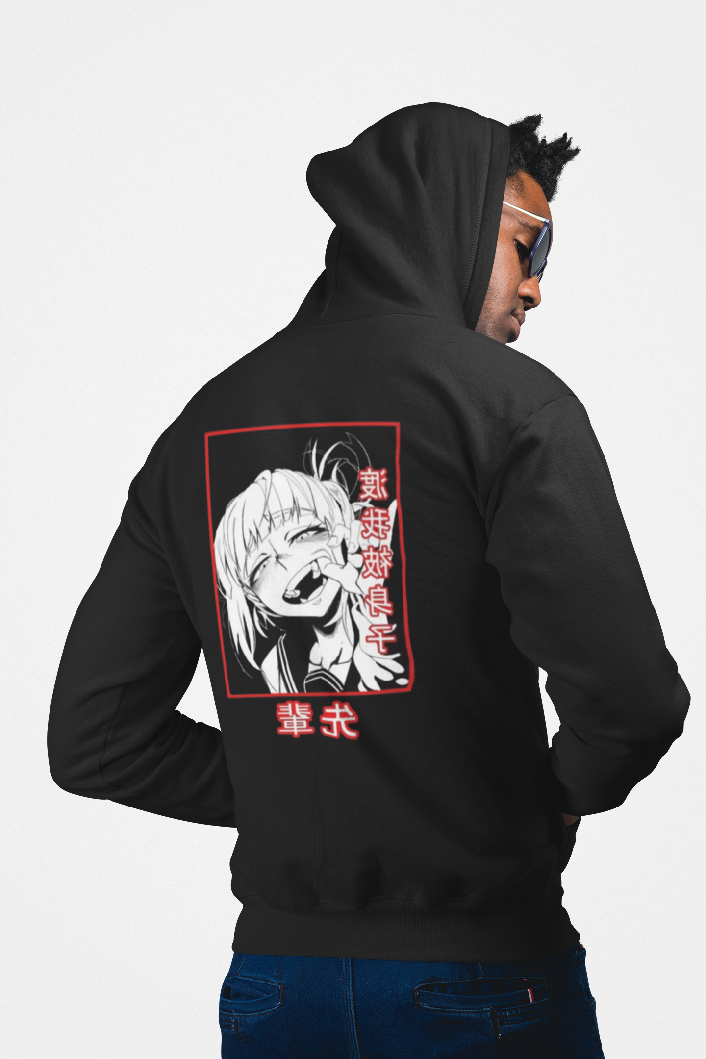 Vampire Anime Girl Graphic Hoodie