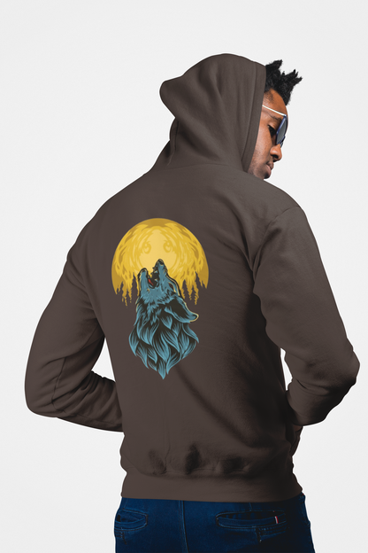 Howling at the Moon Graphic Hoodie