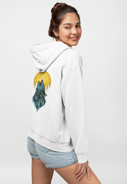 Howling at the Moon Graphic Hoodie