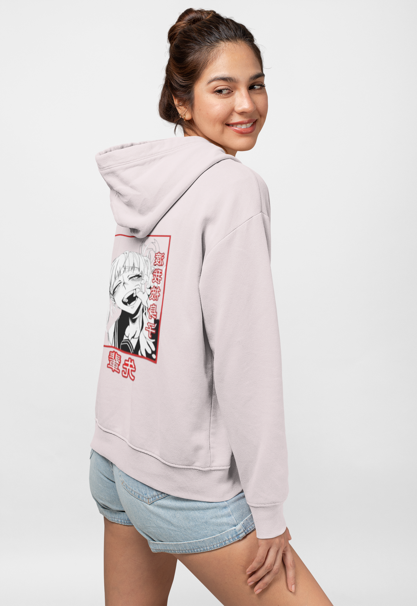 Vampire Anime Girl Graphic Hoodie