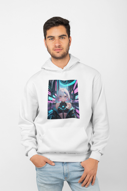 Cyberpunk Dream Graphic Anime Girl Hoodie