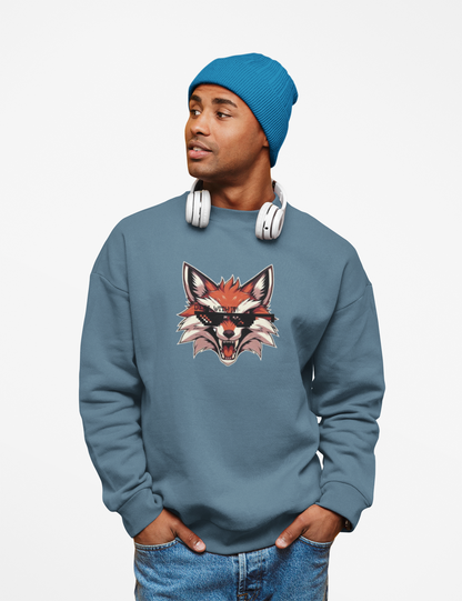 Thug Life Fox Graphic Anime Sweatshirt