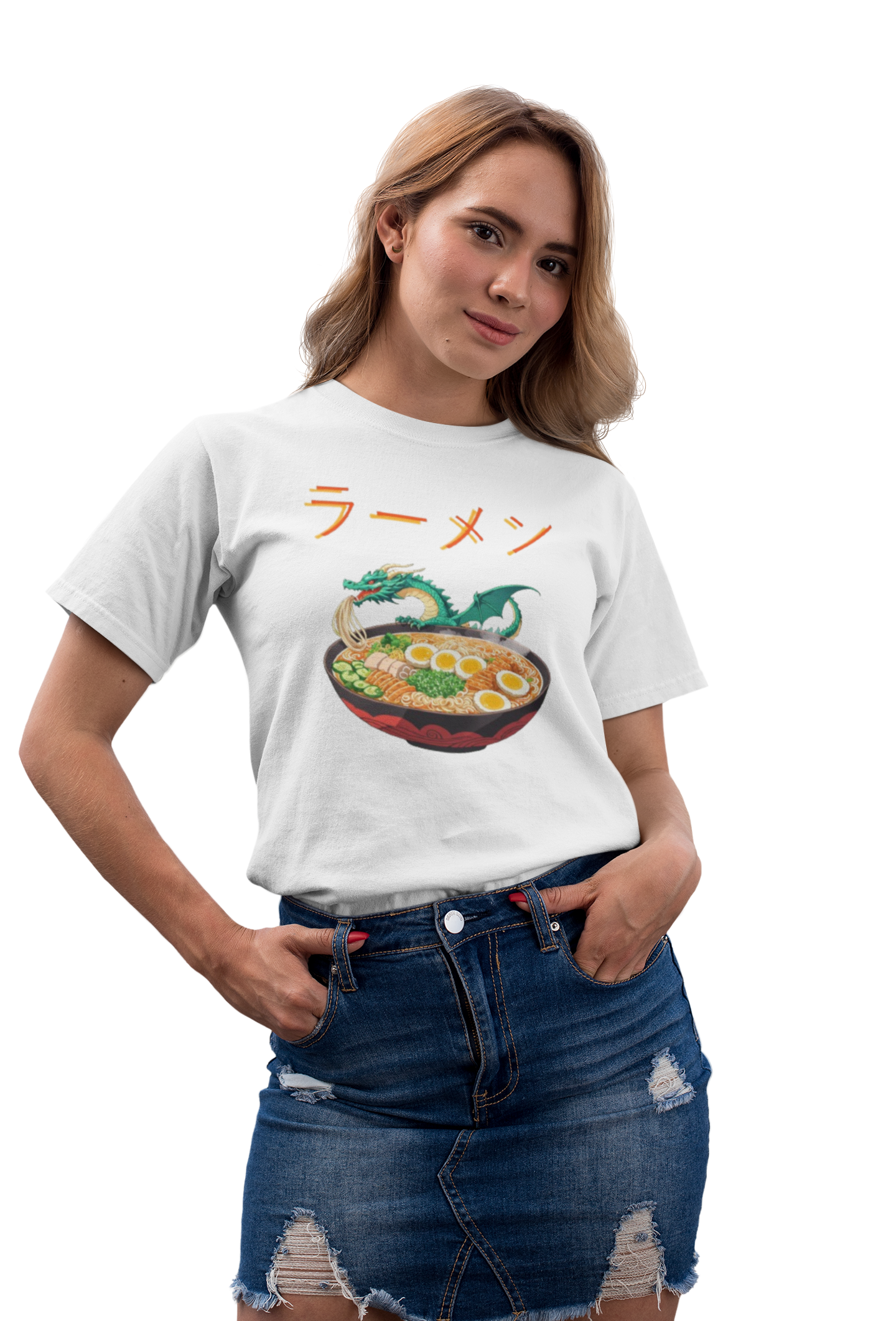 Dragon Ramen Graphic Anime T-shirt